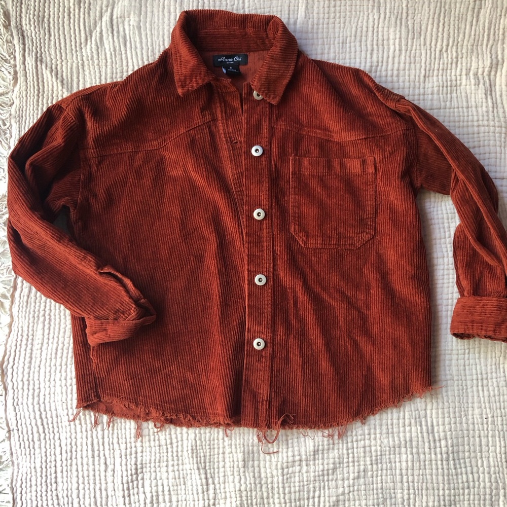 Anacai Corduroy Burnt Orange S Jacket